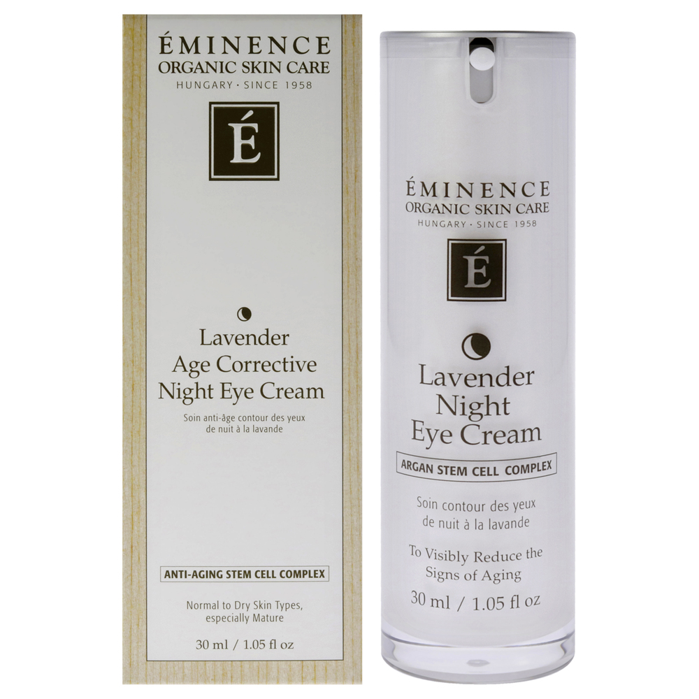 Lavender Age Corrective Night Eye Cream BY Eminence for Unisex 1.05 oz Cream